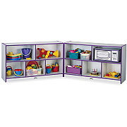 Jonti-Craft Rainbow Accents Fold-n-Lock Storage Shelf (0292JCWW004)