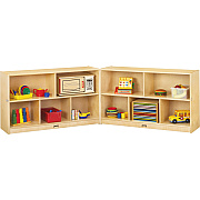 Jonti-Craft Mobile Fold-n-Lock Open Shelf Unit (0292JC)