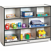 Jonti-Craft Rainbow Accents Super-size Mobile Storage (2691JCWW180)