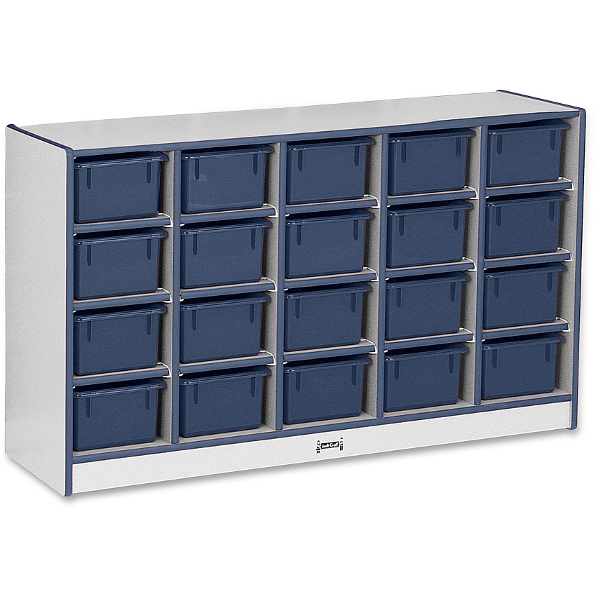 Jonti-Craft Rainbow Accents Cubbie-trays Storage Unit (0421JCWW112)