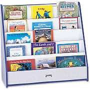 Jonti-Craft Rainbow Accents Laminate 5-shelf Pick-a-Book Stand (3514JCWW003)