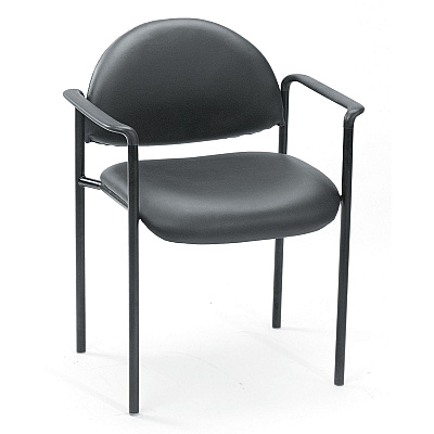 BOSS Diamond Stacking Chair with Arm (B9501CS)