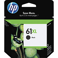 HP 61XL (HEWCH563WN) Original Inkjet Ink Cartridge - Black - 1 Each
