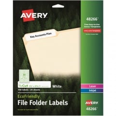 Avery EcoFriendly File Folder Label (48266)