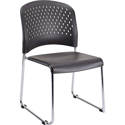 Eurotech Aire Stacking Chair (S3000BLACK)