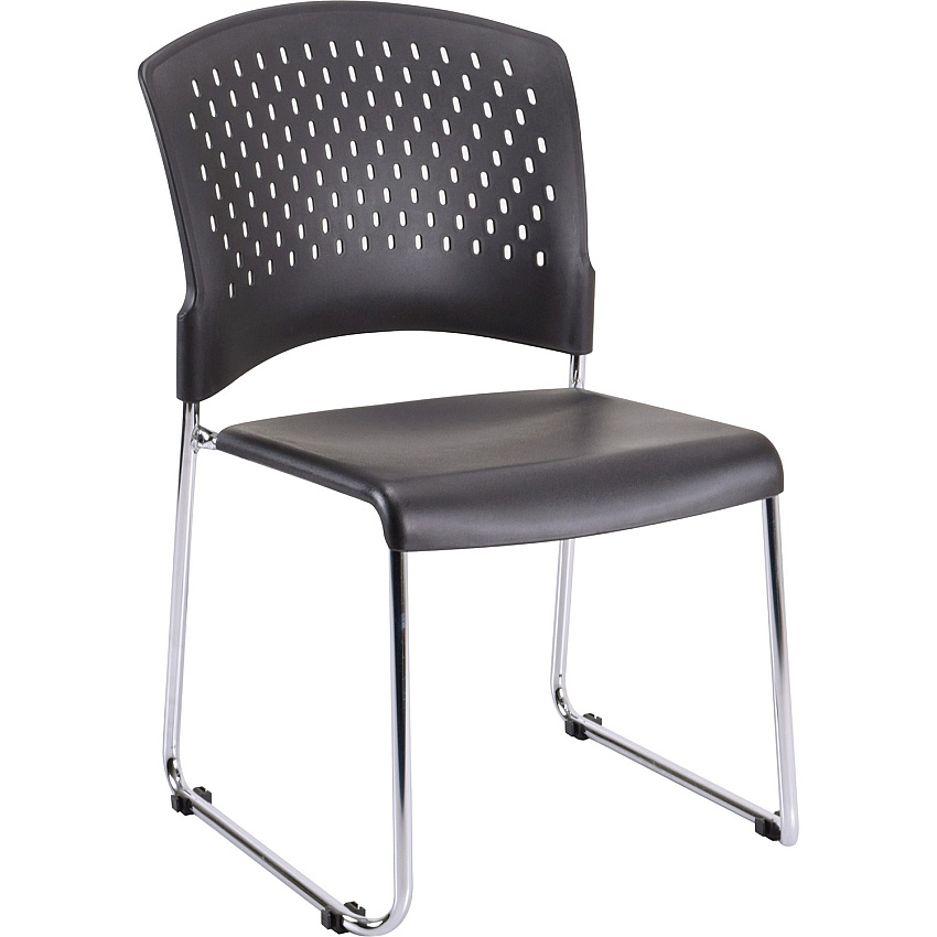 Eurotech Aire Stacking Chair (S4000BLACK)