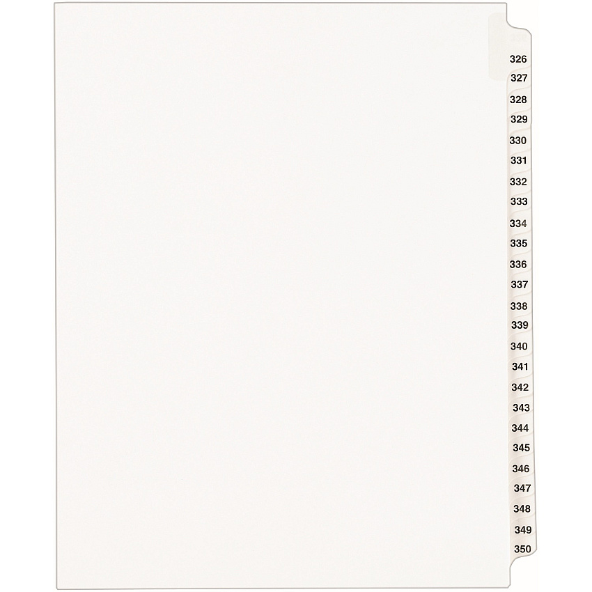 Avery Standard Collated Legal Dividers (AVE01343)