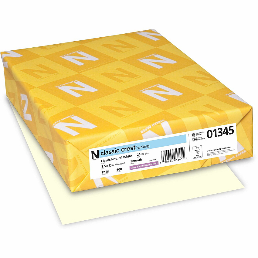 Classic Crest Writing Multipurpose Paper - White (NEE01345)
