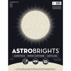 Astrobrights Laser, Inkjet Printable Multipurpose Card Stock - Natural - Recycled - 30% Recycled Content (26428)