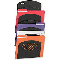 Safco Seven Pocket Letter/Legal Steel Wall Rack (SAF3185BL)