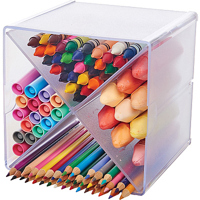 deflecto Stackable Cube Organizer (DEF350201)