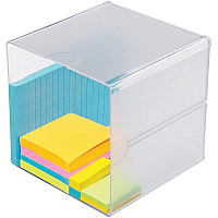 deflecto Stackable Cube Organizer (DEF350401)