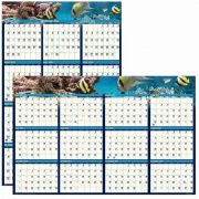 House of Doolittle Earthscapes Sea Life Laminated Planner (3969)