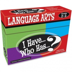 Teacher Created Resources Grades 2-3 Language Arts Game (7813)