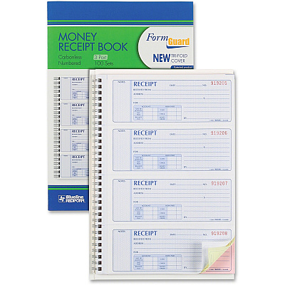 Rediform Prestige Money Receipt Book (RED8L808R)