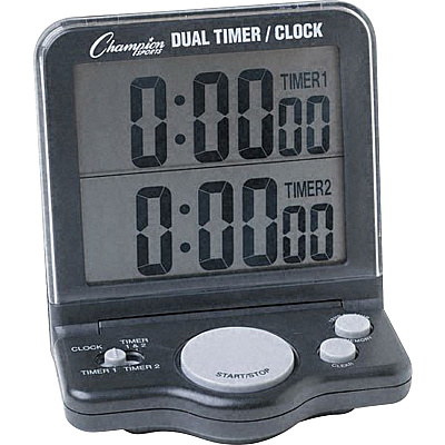 Champion Sports Dual Jumbo Display Timer (CSIDC100)