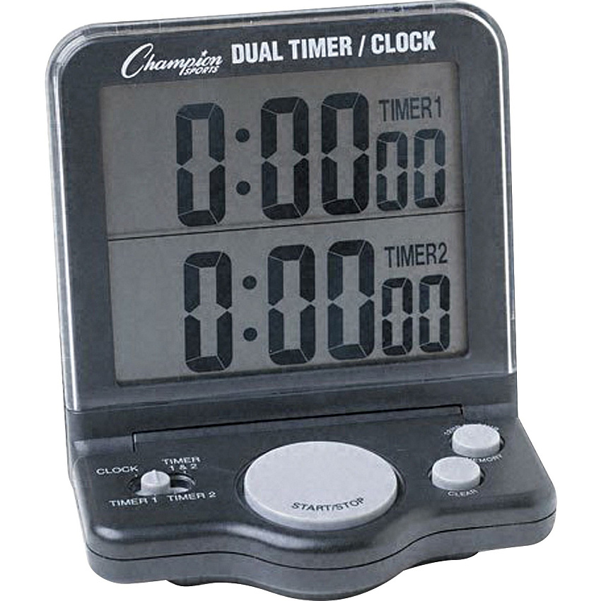 Champion Sports Dual Jumbo Display Timer (CSIDC100)