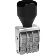 QWIKMARK Heavy Duty Rubber Date Stamps (RD010)