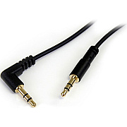 StarTech 3.5mm To Right Angle Stereo Audio Cable (MU1MMSRA)