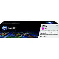 HP 126A (CE313A) Original Standard Yield Laser Toner Cartridge - Single Pack - Magenta - 1 Each