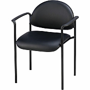 Lorell Reception Guest Chair with Arms (LLR69507)