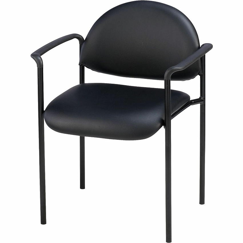 Lorell Reception Guest Chair with Arms (LLR69507)