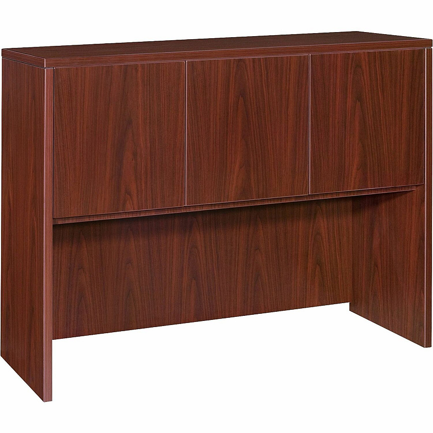 Lorell Essentials Series Stack-on Hutch with Doors (LLR69384)