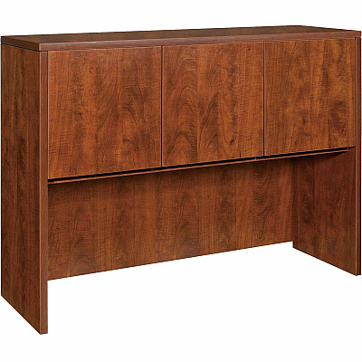 Lorell Essentials Series Stack-on Hutch with Doors (LLR69418)