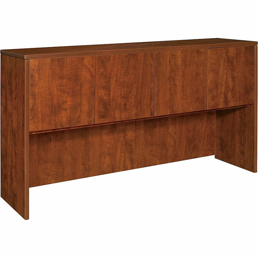 Lorell Essentials Series Stack-on Hutch with Doors (LLR69417)