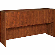 Lorell Essentials Series Stack-on Hutch with Doors (LLR69416)