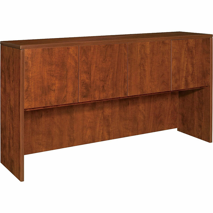 Lorell Essentials Series Stack-on Hutch with Doors (LLR69416)