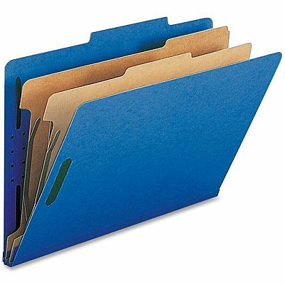 Nature Saver Legal Recycled Classification Folder (NATSP17228)