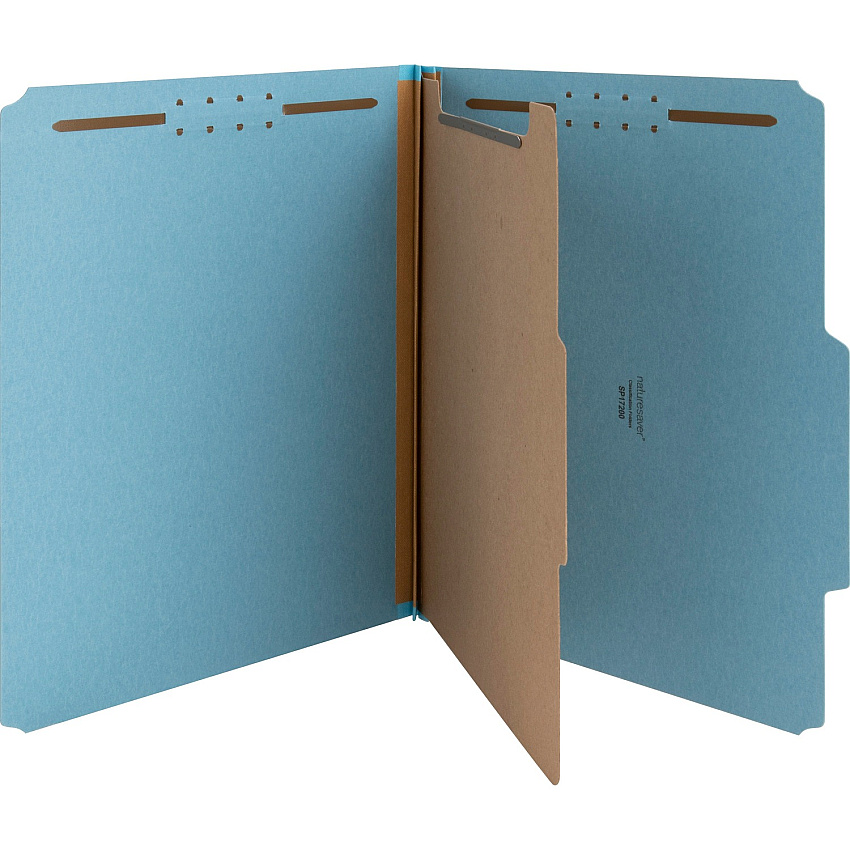 Nature Saver 1/3 Tab Cut Letter Recycled Classification Folder (NATSP17200)