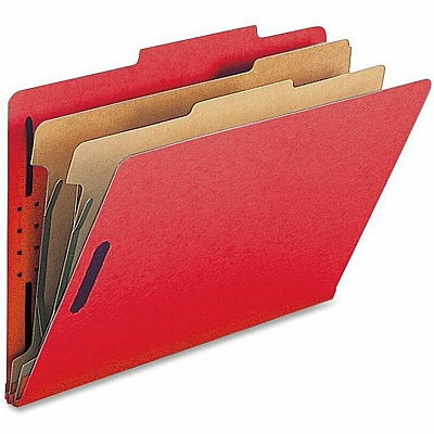 Nature Saver Legal Recycled Classification Folder (NATSP17225)