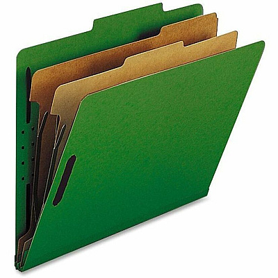 Nature Saver Letter Recycled Classification Folder (NATSP17208)