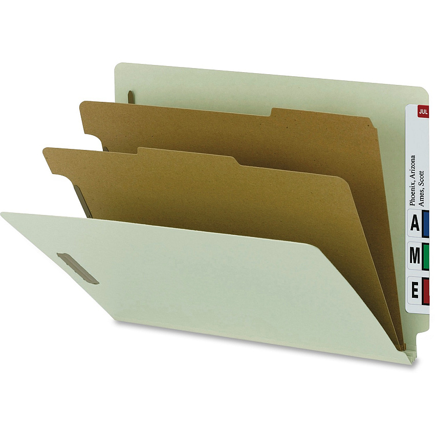 Nature Saver Letter Recycled Classification Folder (NATSP17252)