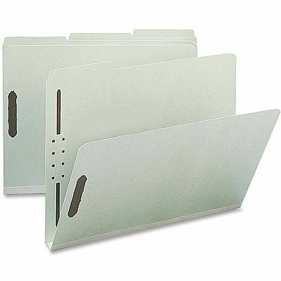Nature Saver 1/3 Tab Cut Letter Recycled Fastener Folder (NATSP17216)
