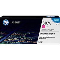 HP 307A (CE743A) Original Laser Toner Cartridge - Single Pack - Magenta - 1 Each