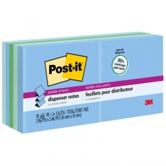 Post-it Super Sticky Adhesive Notes - Oasis Color Collection (R33010SST)