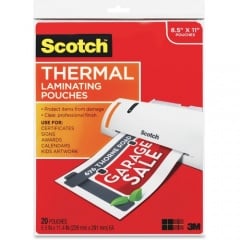 Scotch Thermal Laminating Pouches (TP385420)