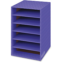 Bankers Box Fellowes 6 Compartment Shelf Organizer (FEL3381201)