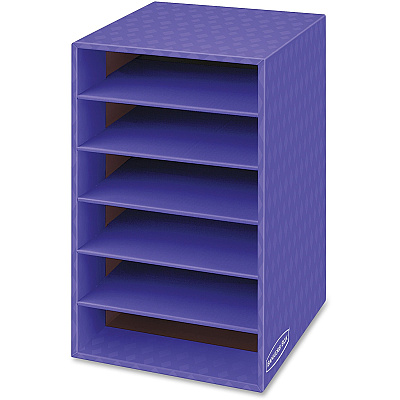 Bankers Box Fellowes 6 Compartment Shelf Organizer (FEL3381201)