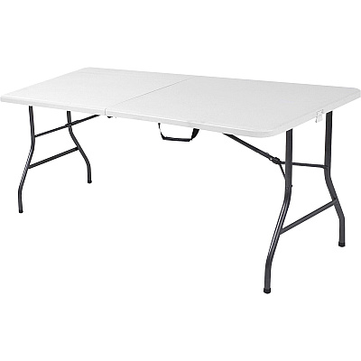 Cosco 6 foot Centerfold Blow Molded Folding Table (CSC14678WSP1)
