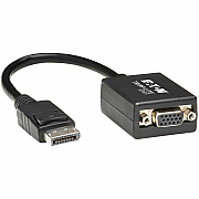 Eaton Tripp Lite Series DisplayPort to VGA Active Adapter Video Converter (M/F), 6-in. (15.24 cm) (P13406NVGA)