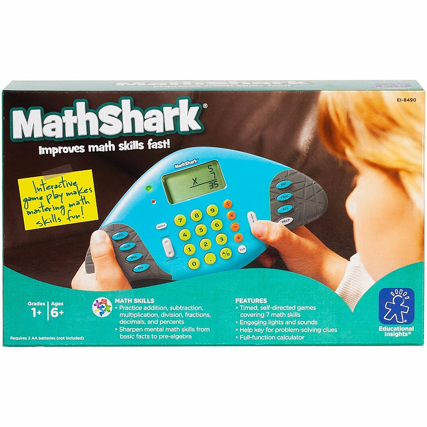 Learning Resources Handheld MathShark Game (LRN8490)