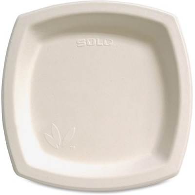 SOLO Cup Company SOLO Cup Company Bare Sugarcane Plates (8PSC2050PK)