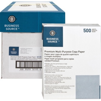 Business Source Premium Multipurpose Copy Paper (32125)