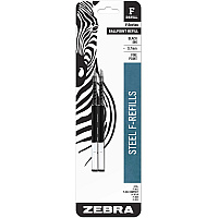 Zebra STEEL 7 Series F Refill Bold Point Ballpoint (ZEB82712)