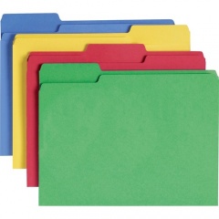 Smead WaterShed 1/3 Tab Cut Letter Recycled Top Tab File Folder (11959)