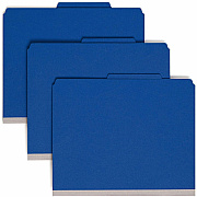 Smead Premium Pressboard Classification Folders with SafeSHIELD Coated Fastener Technology (SMD14200)